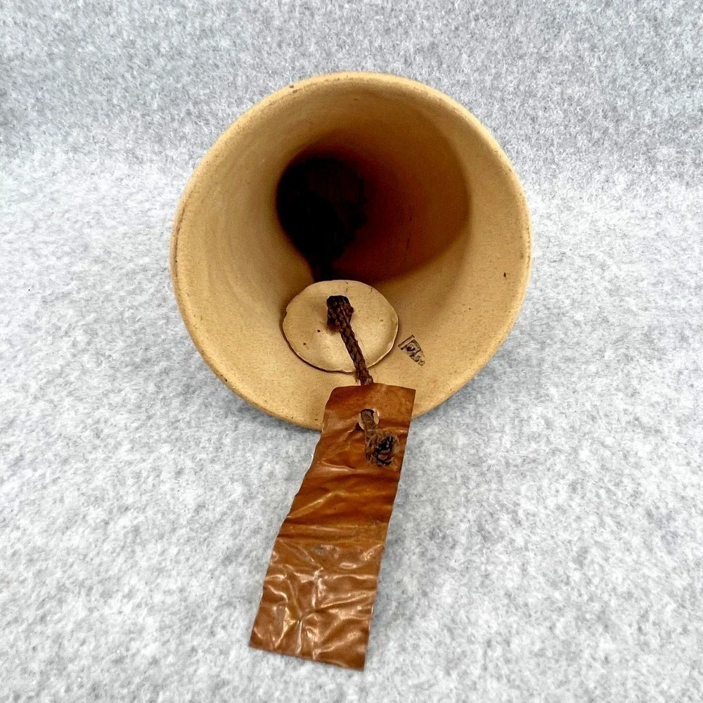 Southwest Wind Chime Roadrunner Hanging Bell Ceramic Western Desert Cactus